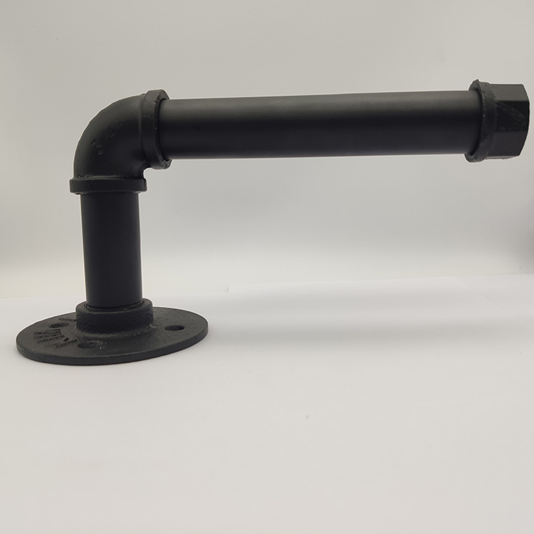 Carton Steel Water Pipe Black Bathroom Hardware Bathroom Hardware Sets 