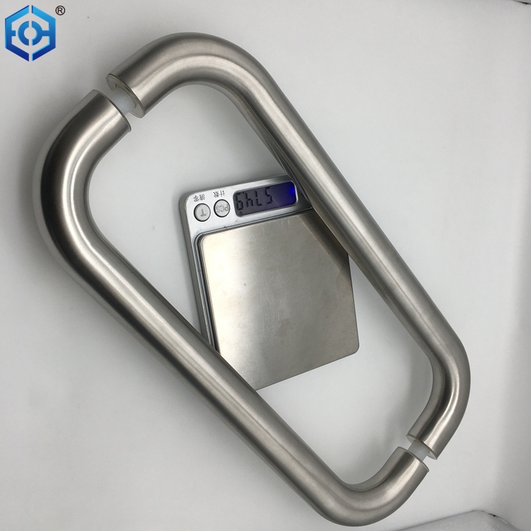 SUS304 Stainless Steel Polished Chrome Shower Glass Door Handle for Bathroom Buy back to back