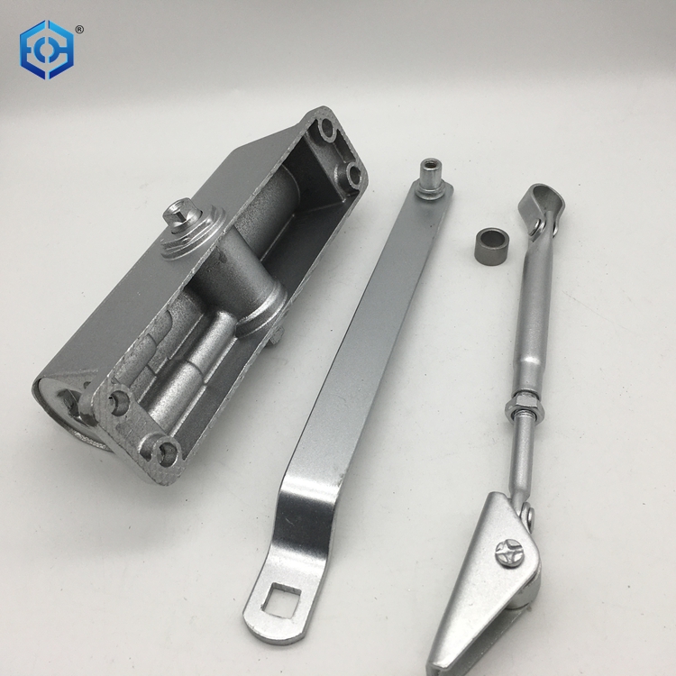 Automatic Door Closer Hold Open Spring Hydraulic Door Closure Aluminum