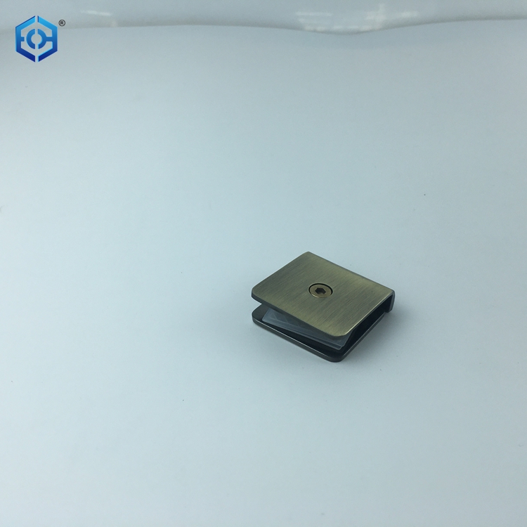 AB Stainless Steel Glass Clips Glass Hardware Glass To Wall Door Hinges