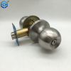 Satin Nickel Stainless Steel 201 Interior And Exterior Bathroom Door Knob Lock