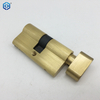 Euro Profile Mortice Lock Brass Core Body Double Open Cylinder Door Lock with Normal Key 