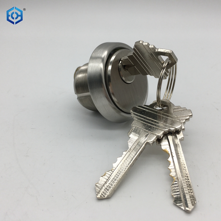 American Standard Cam SN Keyway Brass Round Mortise Door Lock Cylinder