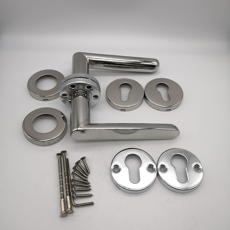 Round Shape Rose Stainless Steel PZ Internal Door Handles Buy baldwin