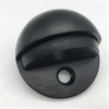 Black Stainless Steel 304 Rubber Hemisphere Door Stoppers For Metal Door Accessories 