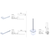 Manufacturers Direct Export Fashion Style Stainless Steel 304 Towel Rack