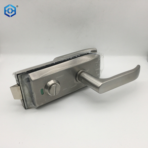 304 Stainless Steel Single Side Glass Door Lock with Indicator