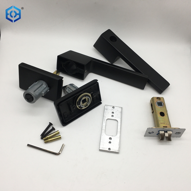 Fashionable Minimalist Glass Door Handle Lock