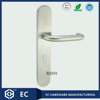 304 Stainless Steel Door Handle with Plate (TH002A)