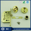 Gold Finish (OS292R) Steel Pocket Door Lock