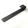 Double Open Wooden Partition Sliding Barn Door Carbon Steel Hardware Bypass Brackets