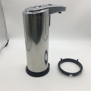 New Version Update Button Automatic Soap Dispenser Stainless Steel Touchless Hand Free Motion Sensor Automatic Soap Dispenser