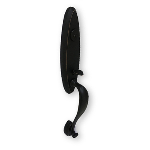 Solid Forged Brass Handleset Keys Entry Handleset Mechanical Door Lock