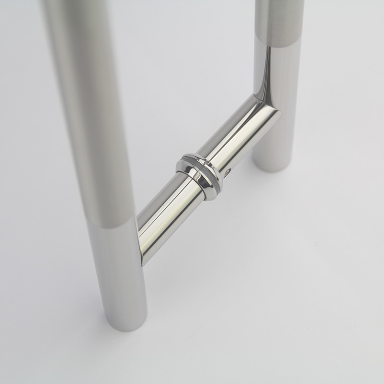 Stainless Steel Shower Room Push And Pull Glass Door Handle