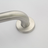 Brushed Nickel Stainless Steel Safety Bathroom Wall Mounted Shower 130 Angled Grab Bar