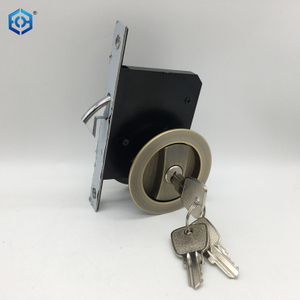 AB Zinc Alloy Sliding Door Lock Handle Hotsell with Three Keys