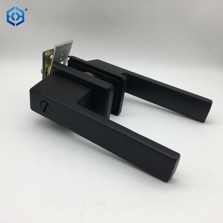 Fashionable Minimalist Glass Door Handle Lock