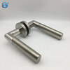 PSS And SSS Stainless Steel Oval Tube Door Lever Handle