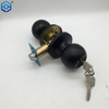 Black Stainless Steel Interior Door Knob Lock Set with Deadbolt