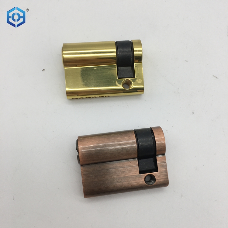 45mm Golden Or AC Brass Euro Profile Single Side Door Lock Cylinder