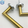 Gold Plating Stainless Steel Fancy Gold Tube Door Handle