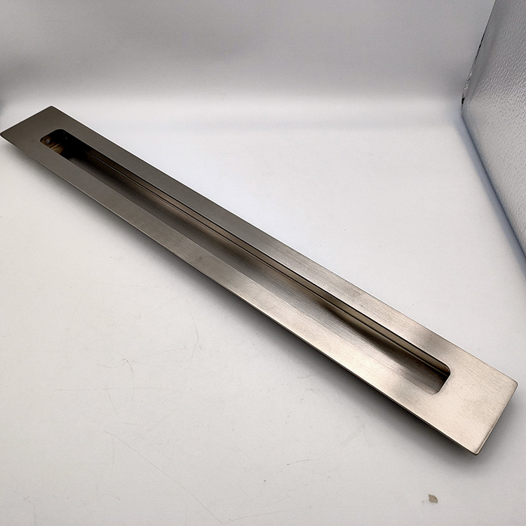 SSS Stainless Steel Long Kitchen Concealed Pulls Embedded Door