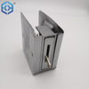 Factory Direct Sale Brass Or Stainless Steel Round Cavity Double Turn Privacy Slide Pocket Door Lock
