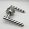 Privacy Bathroom Lever Lock Set for Interior Door Heavy Duty Door Lock Handle Satin Nickel Bed Or Bath Room