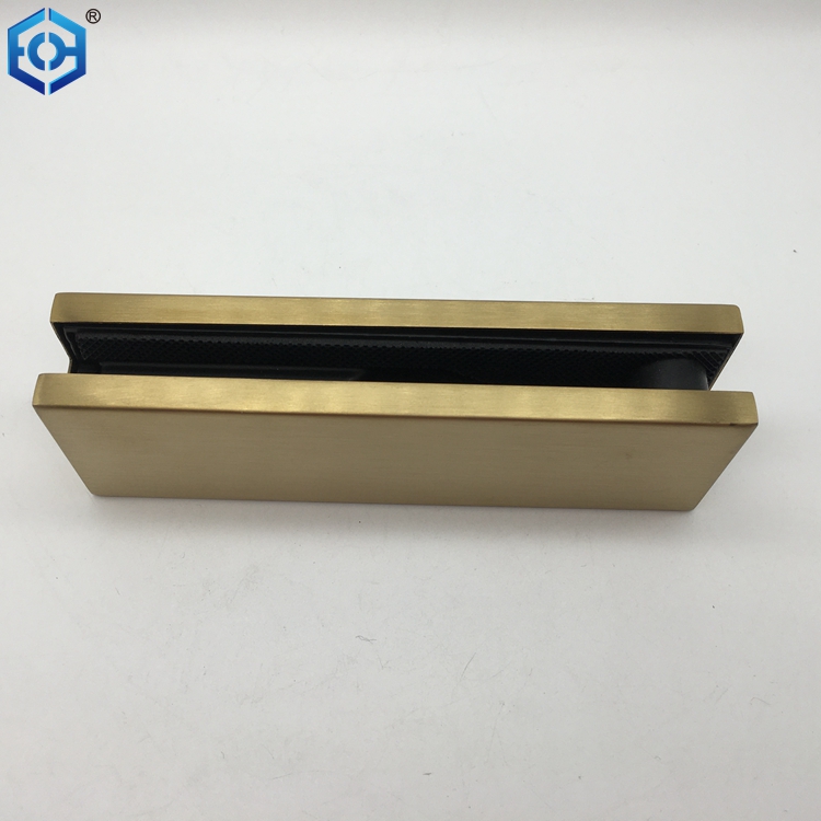  ECH Satin Brass Stainless Steel Glass Door Patch Fitting