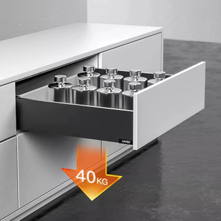 Push Open And Soft Close Cabinet Hardware Drawer Slides Concealed Drawer Slide Rail Kitchen Drawer Slide