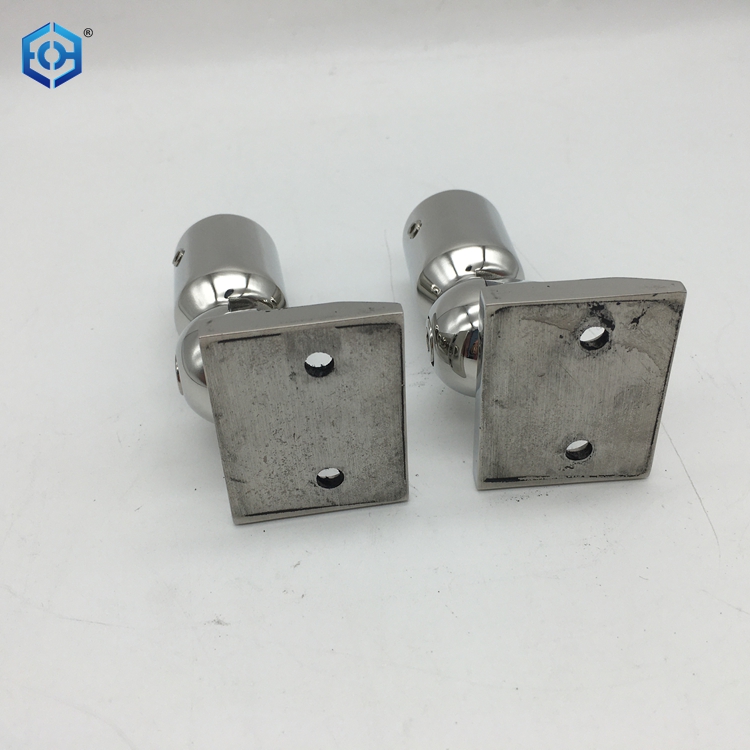 Stainless Steel Pipe To Wall Connector with Adjustable Angle Ø19
