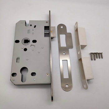 Oval Plate Stainless Steel 304 Lock Body EN12209：2016 Mortise Door Lock