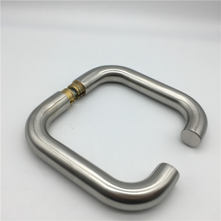 Stainless Steel Door HardwareTubular Lever Door Pull Handle without