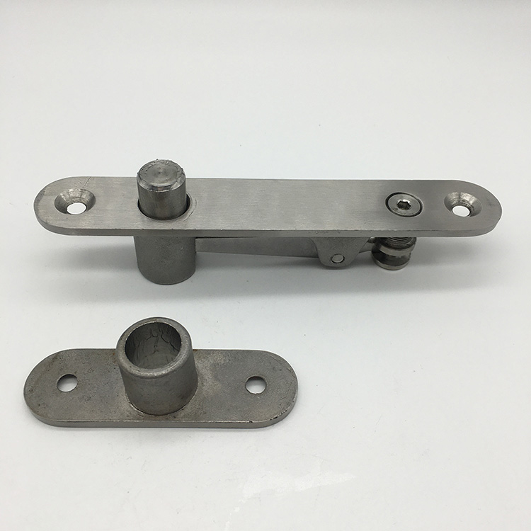 Solid Stainless Steel Invisidoor Hinge Kit Center Pivot Hinge for Heavy