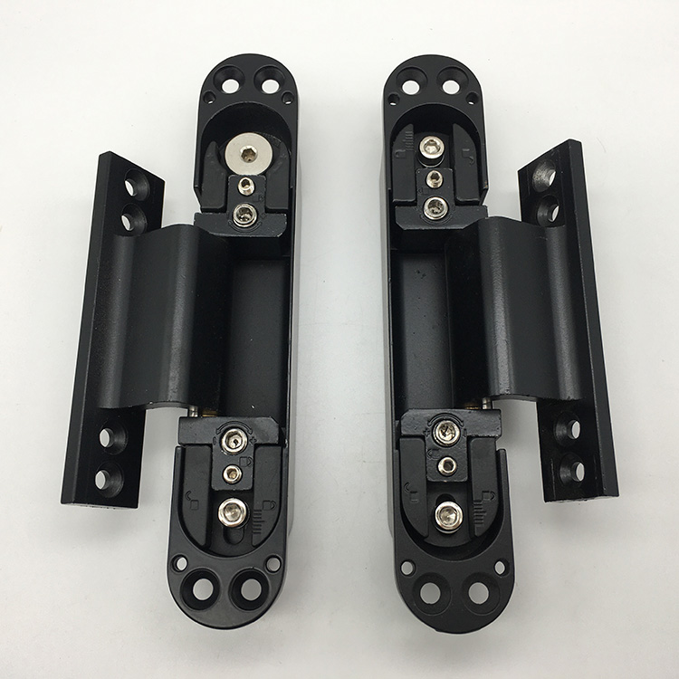 Zinc Alloy 120 Degree Second-Dimensional Adjustable Invisible Concealed Door Cabinet Hinge