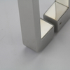 U Style Stainless Steel Bathroom Shower Pull Door Handle Brass Modern for Glass Door