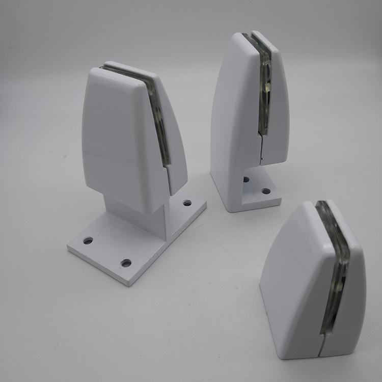 Black/White/Silver Aluminum Alloy Protective Panel Clamps for Clear