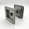 Square Stainless Steel Hidden Flush Door Recessed Pull Sliding Door Handle