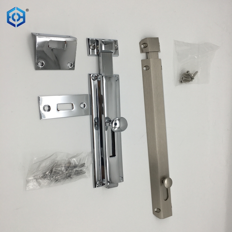  Chrome Brass Bathroom Toilet Cupboard Barrel Door Lock Slide Bolt
