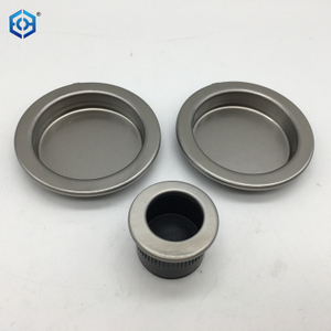Sliding Door Lock in Satin Stainless Steel Suitable for Internal Doors 