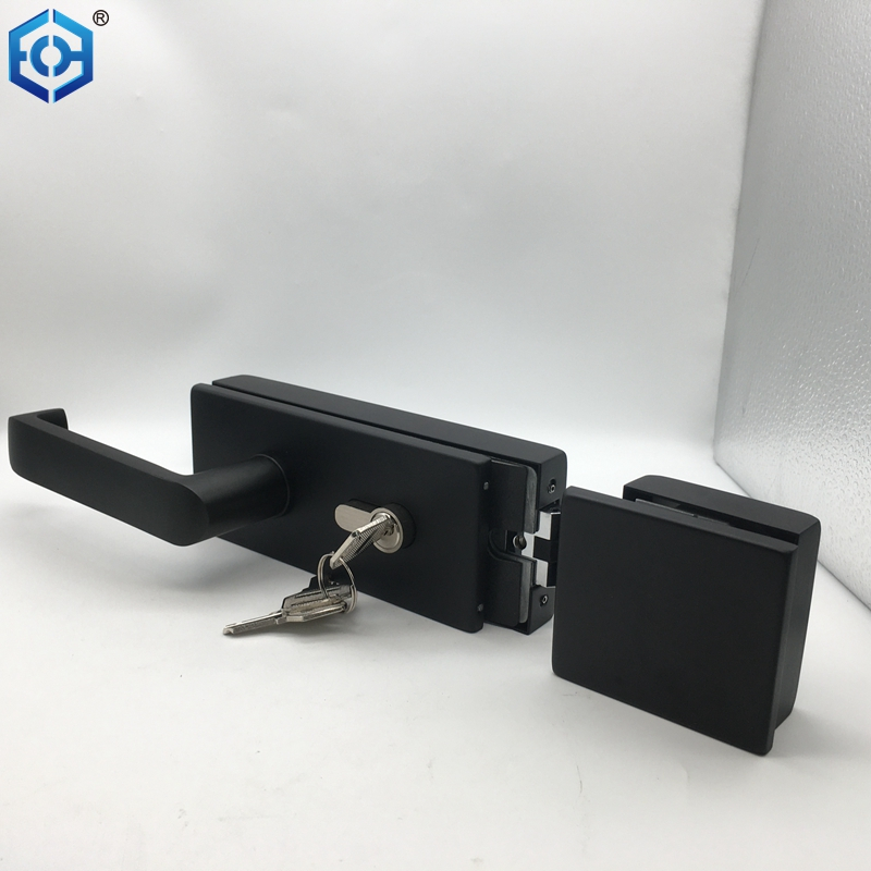 Double Side Glass Door Aluminum Or Stainless Steel 304 Door Lock with