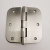 3.5InX3.5InX2mm. furniture hinges South America Radius Satin Nickel steel/iron round conner Door Hinge 