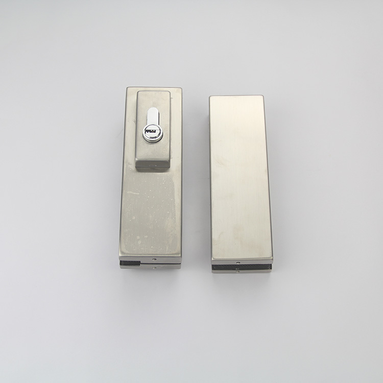 Stainless Steel 304 Frameless Glass Door Lock without Handle for Glass