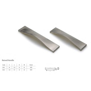 Zinc Alloy Kitchen Cabinet Hardware Brushed Nickel Cabinet Pulls