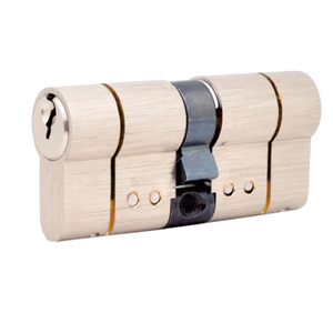 Satin SN High Security Euro Cylinder Locks Door Lock Hardware Brass Cylinder Lock
