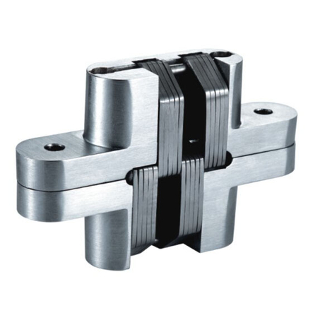 Details about   Alloy Invisible Hid Conceal Mounted Door Blind Cross Hinge 22-132lb 180Âº