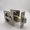 zinc alloy SN accurate sliding door lock without keyword BK bathroom door lock