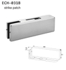  Stainless Steel Glass Door Clamp Glass Fitting