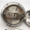 ECH SSS stainless steel Round Handle Door Lock for Sliding Door