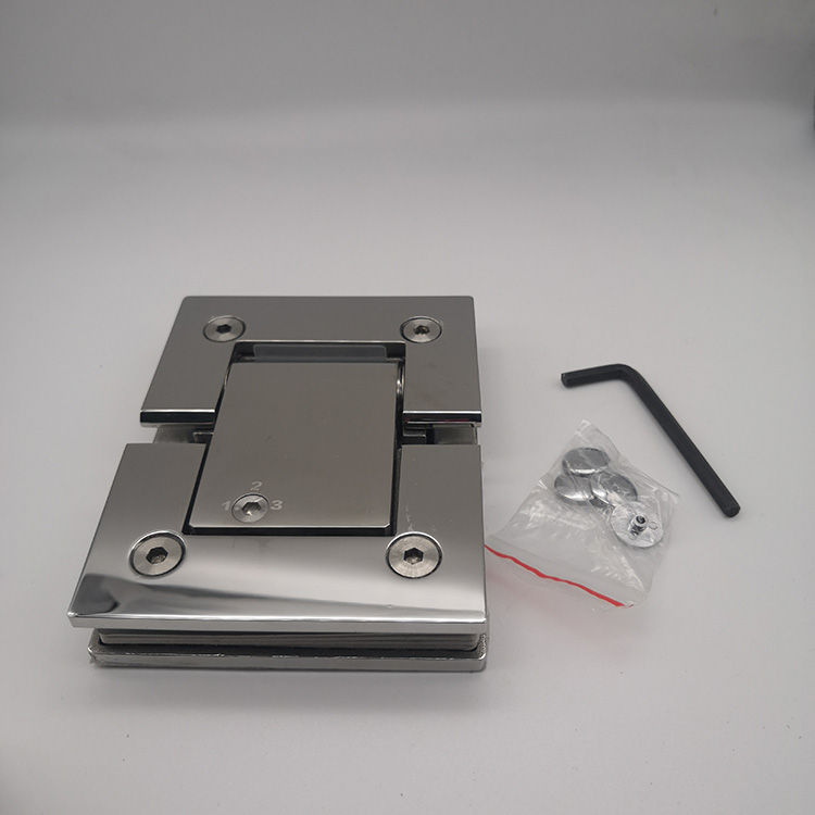 stainless steel 180 degree double side hydraulic solf closed frameless